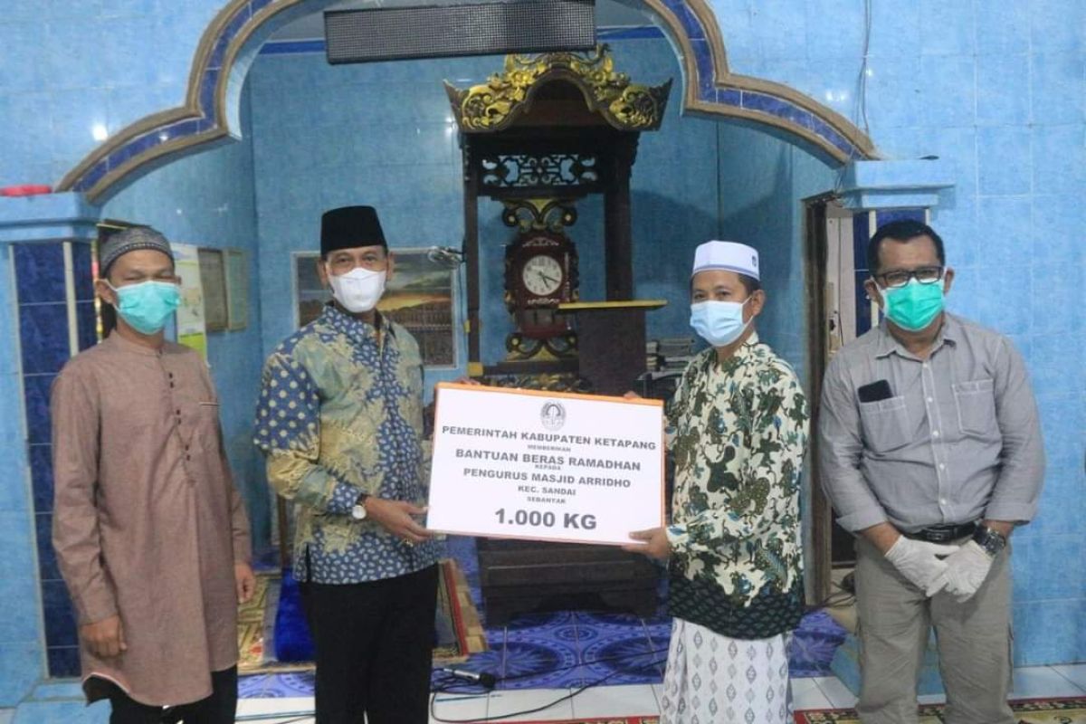 Pemkab Ketapang siapkan 26 ton beras untuk pengurus masjid