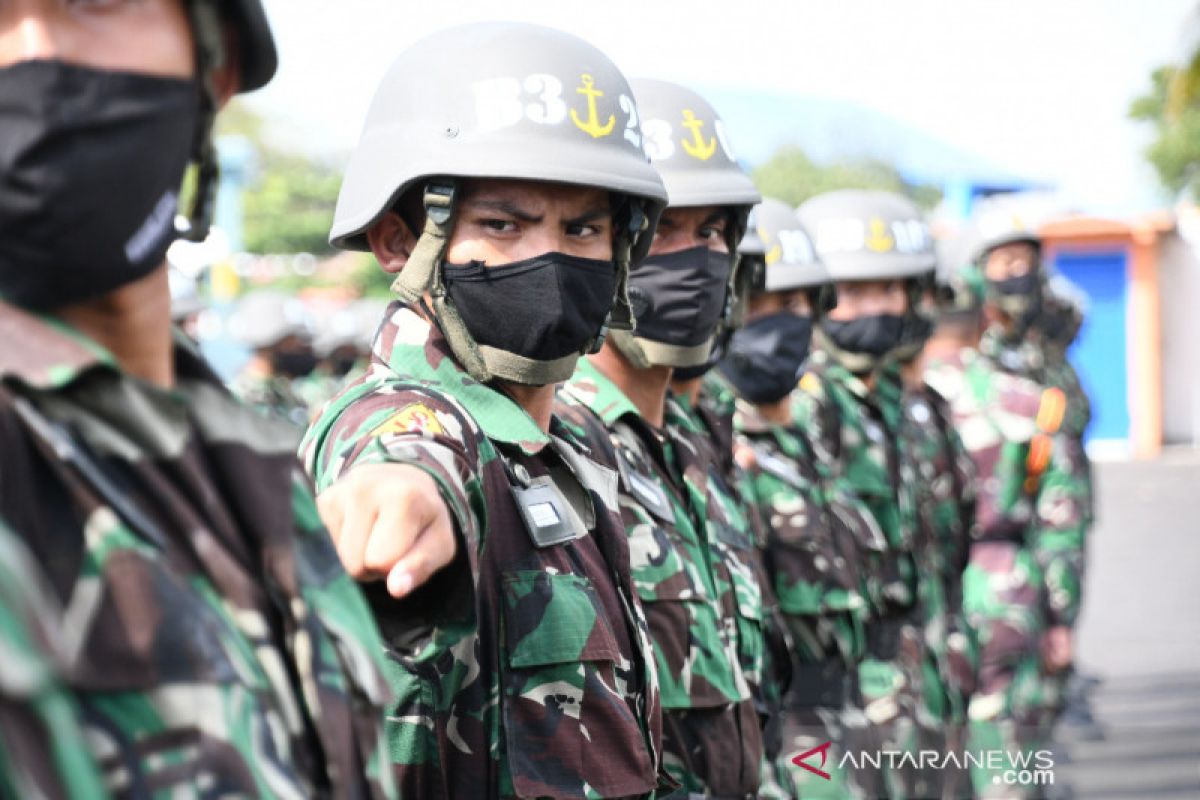 Pendidikan prajurit TNI AL digelar di Makassar