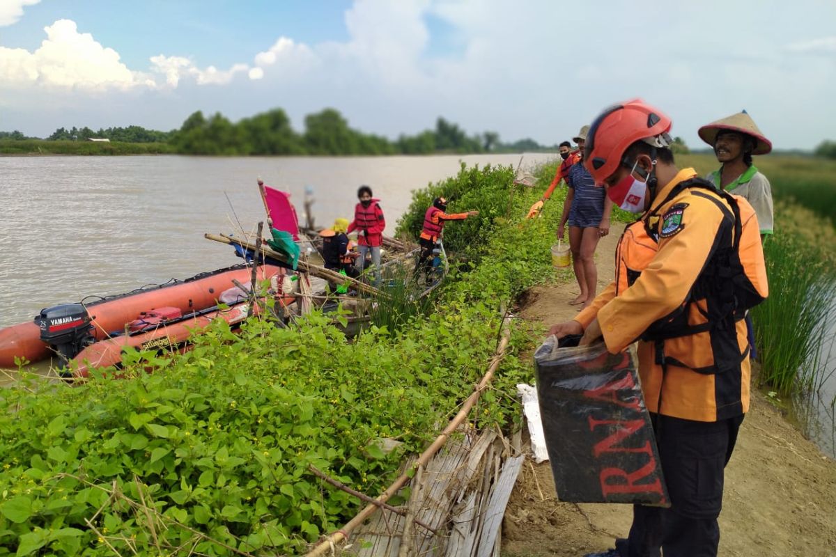 Jasad bocah tenggelam Sungai Ciujung ditemukan Badan SAR Nasional Banten
