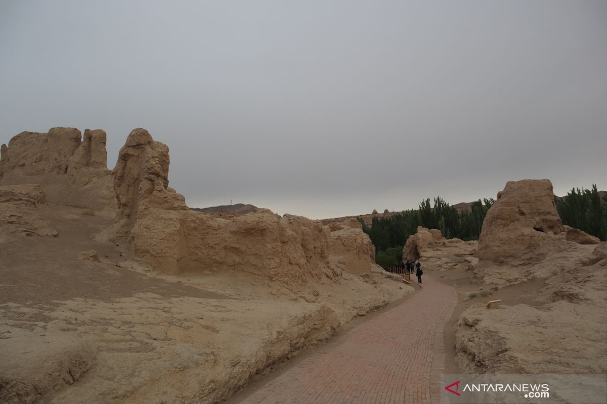 Perjalanan pewarta ANTARA, Menapaki jejak suku Uighur di bukit Yarghul