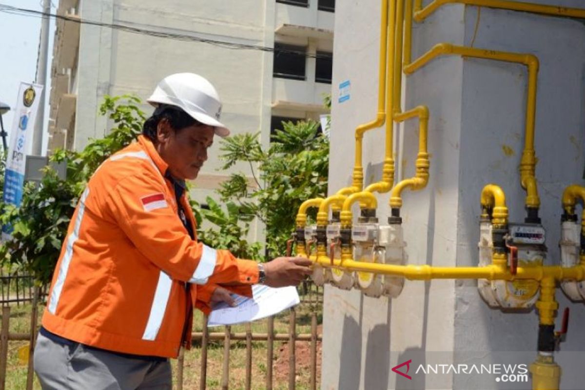 Warga OKU Timur nikmati gas rumah tangga mulai tahun 2022