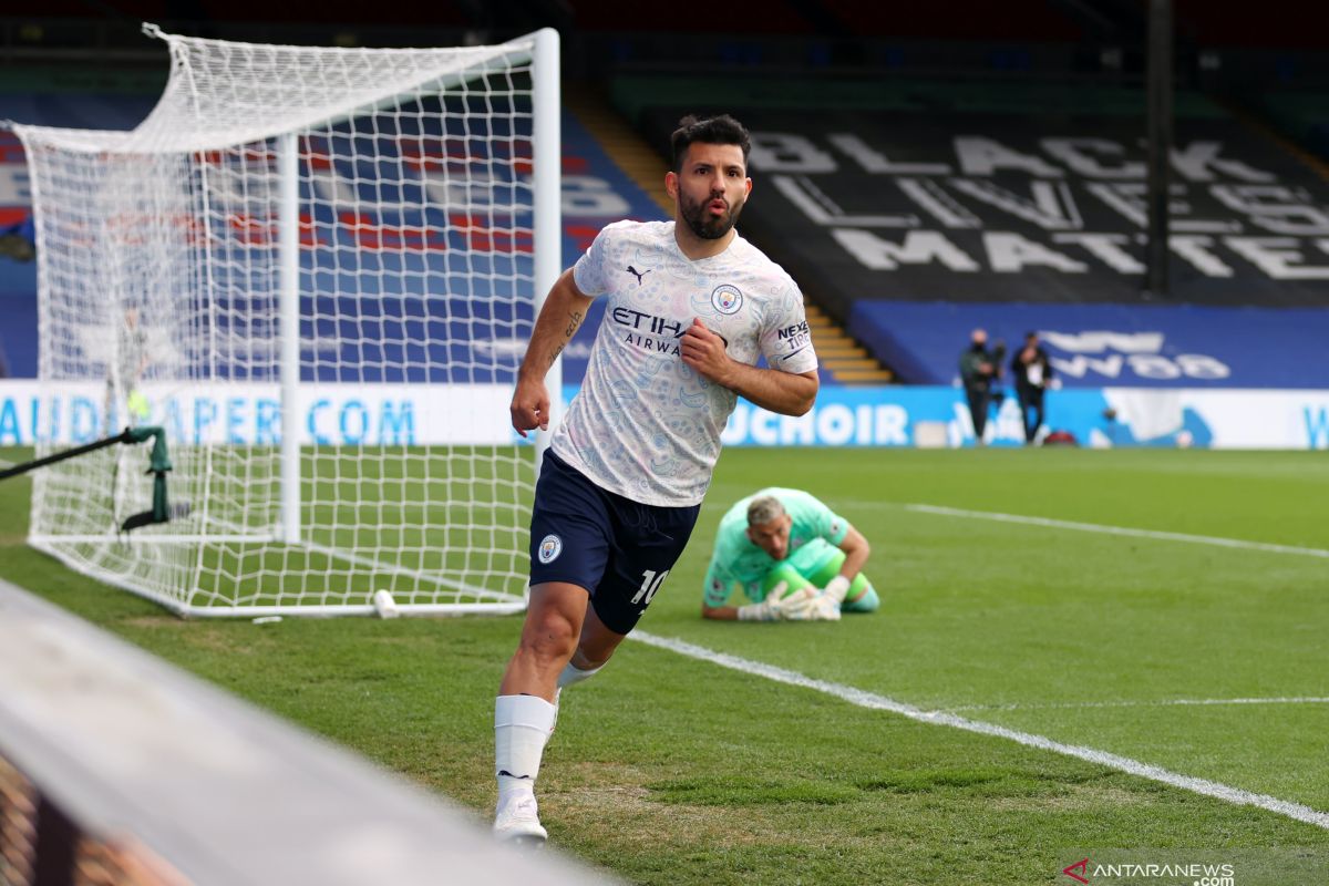 Aguero dipastikan absen saat City lawan Brighton