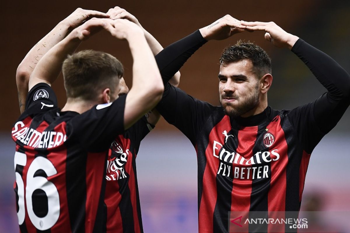 Liga Italia: Milan kembali ke jalur kemenangan dan naik ke posisi kedua