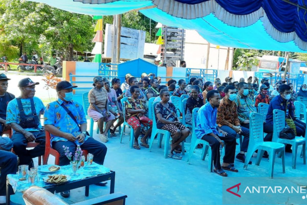 Pemerintah kabupaten Wondama proses pengadaan lahan pembangunan bandara