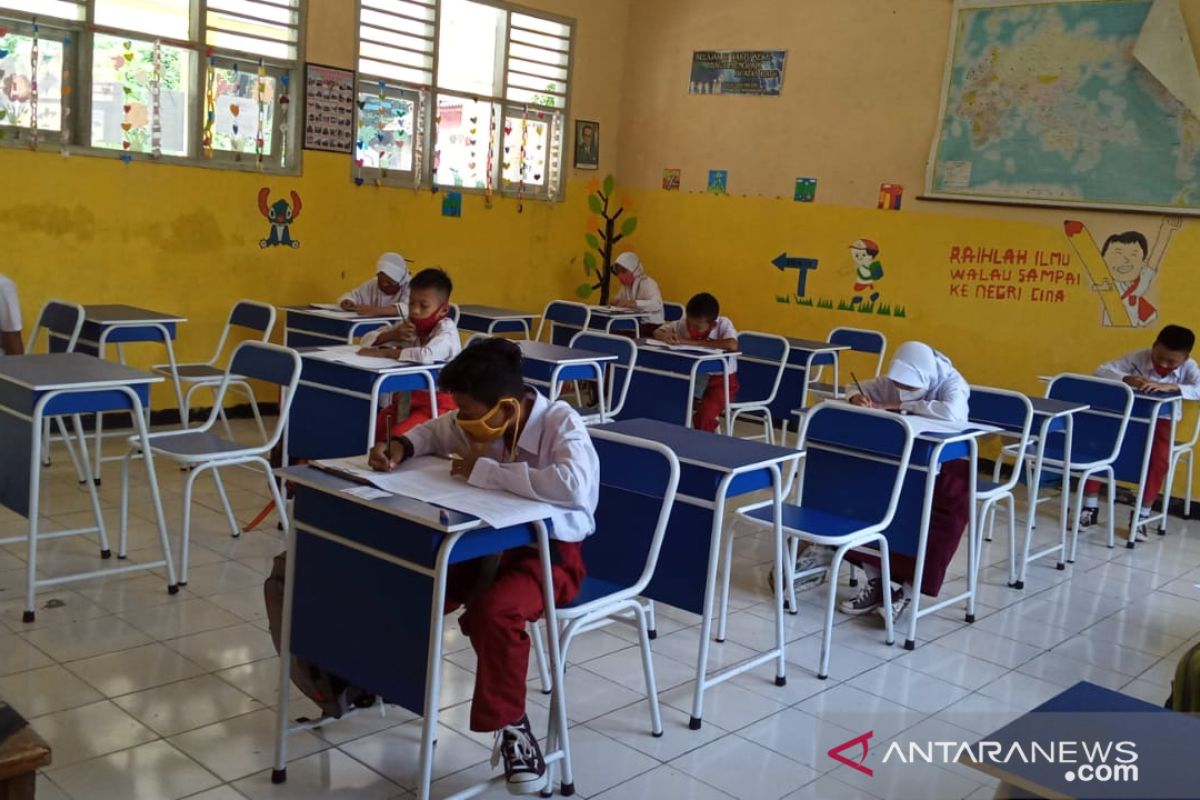 Kabupaten Serang mulai pembelajaran tatap muka dari jenjang SD