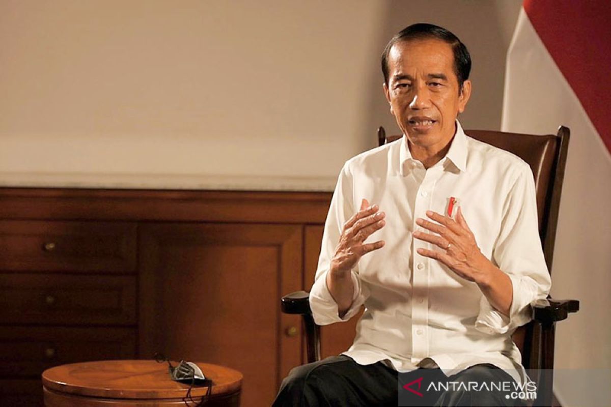 Presiden Jokowi sampaikan pertumbuhan ekonomi nasional