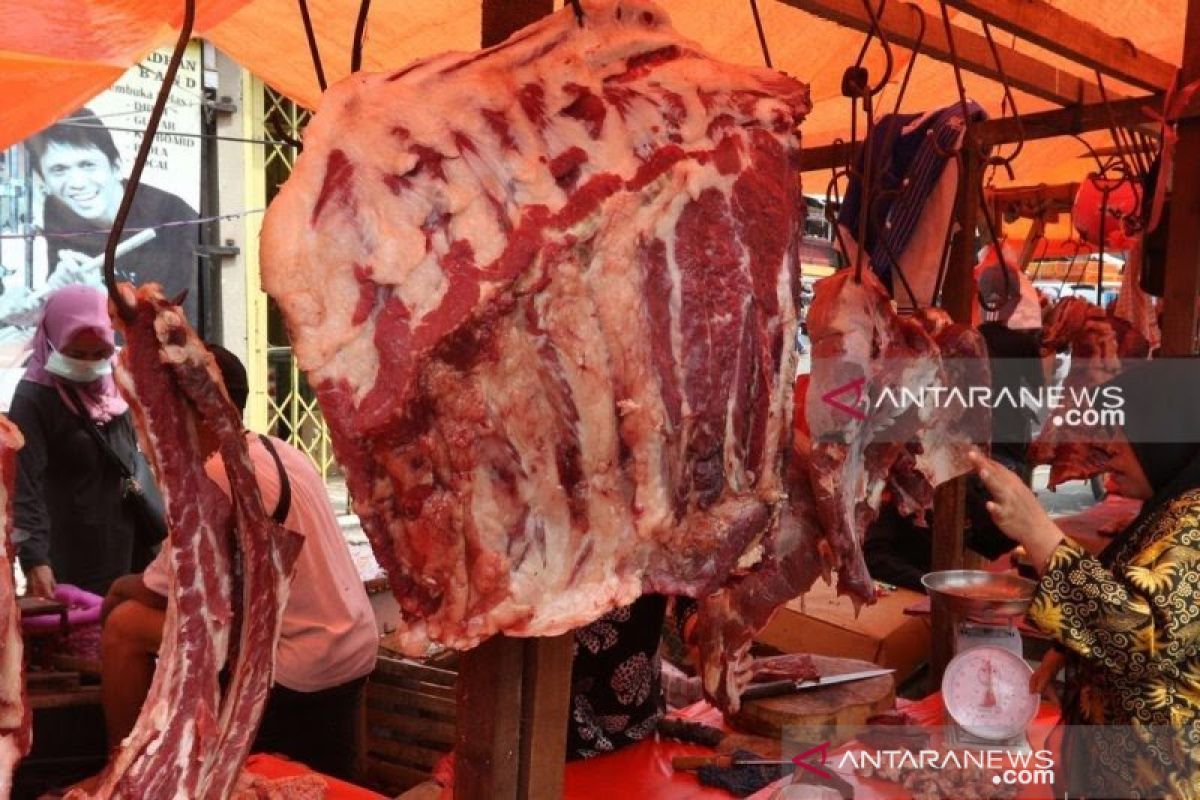 Harga daging sapi di Sumsel tembus Rp164.000/kg