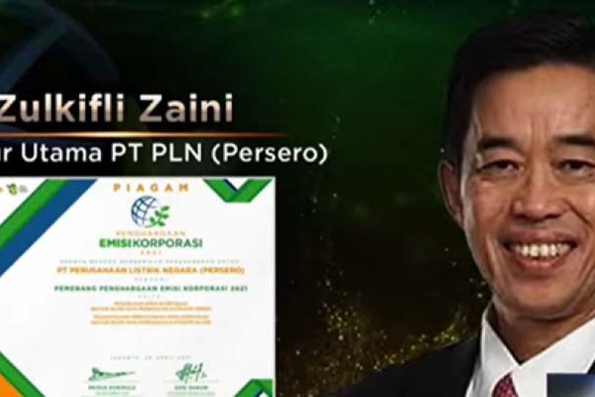 PLN Group raih empat penghargaan emisi korporasi 2021