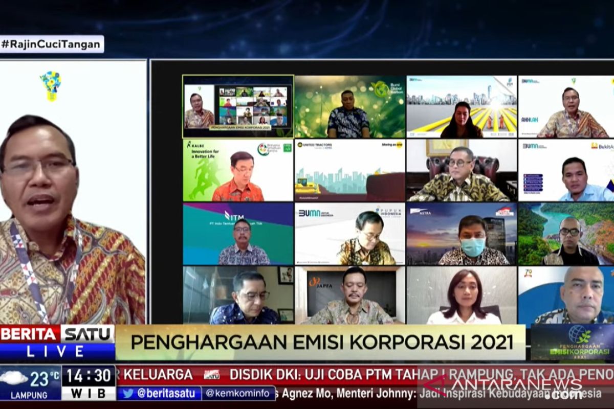 PLN Group Raih 4 Penghargaan Emisi Korporasi 2021