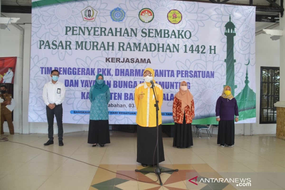 Pemkab Batola kembali bagikan ribuan sembako murah Ramadhan