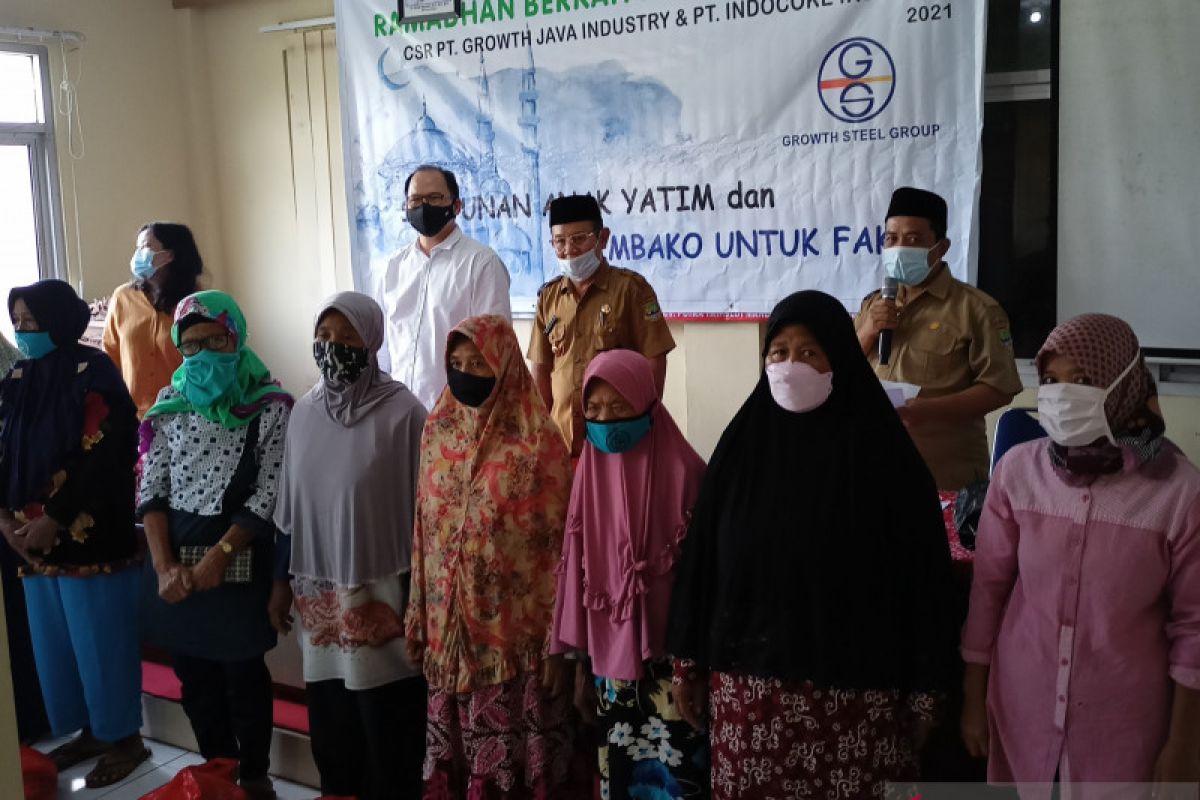 GJI salurkan 500 paket sembako untuk yatim & dhuafa di Cilegon