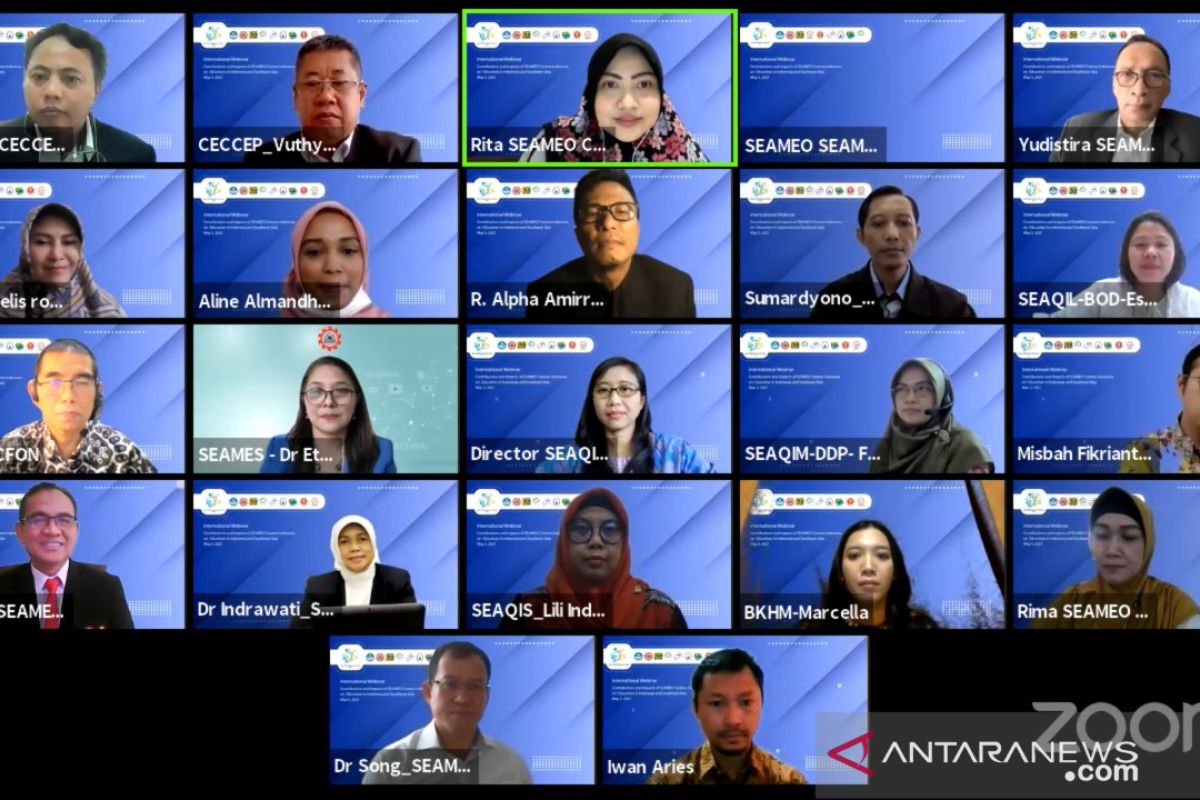 Seven SEAMEO Centre Indonesia gelar webinar internasional