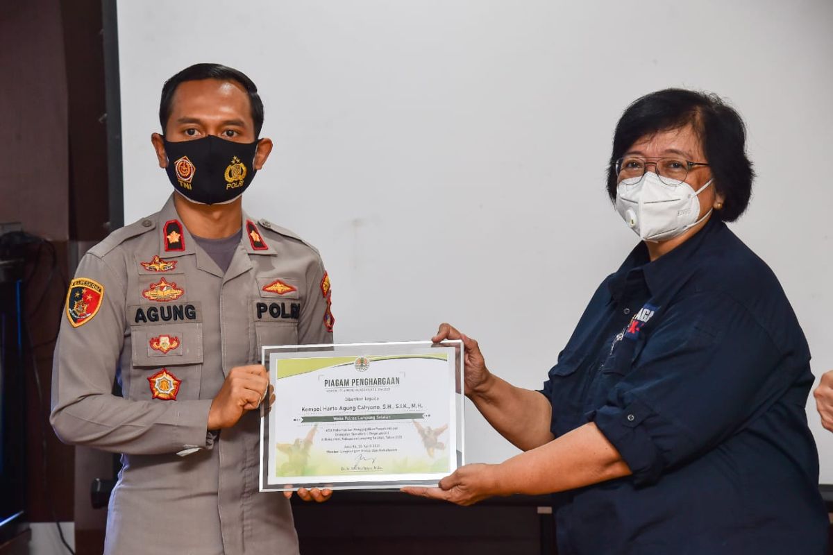 Menteri LHK apresiasi penyelamatan orangutan di Bakauheni Lampung Selatan