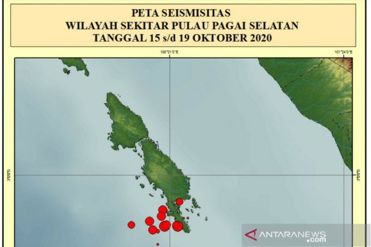 Gempa bumi magnitudo 5,7 guncang Kepulauan Mentawai, warga Tupejat siaga di gereja
