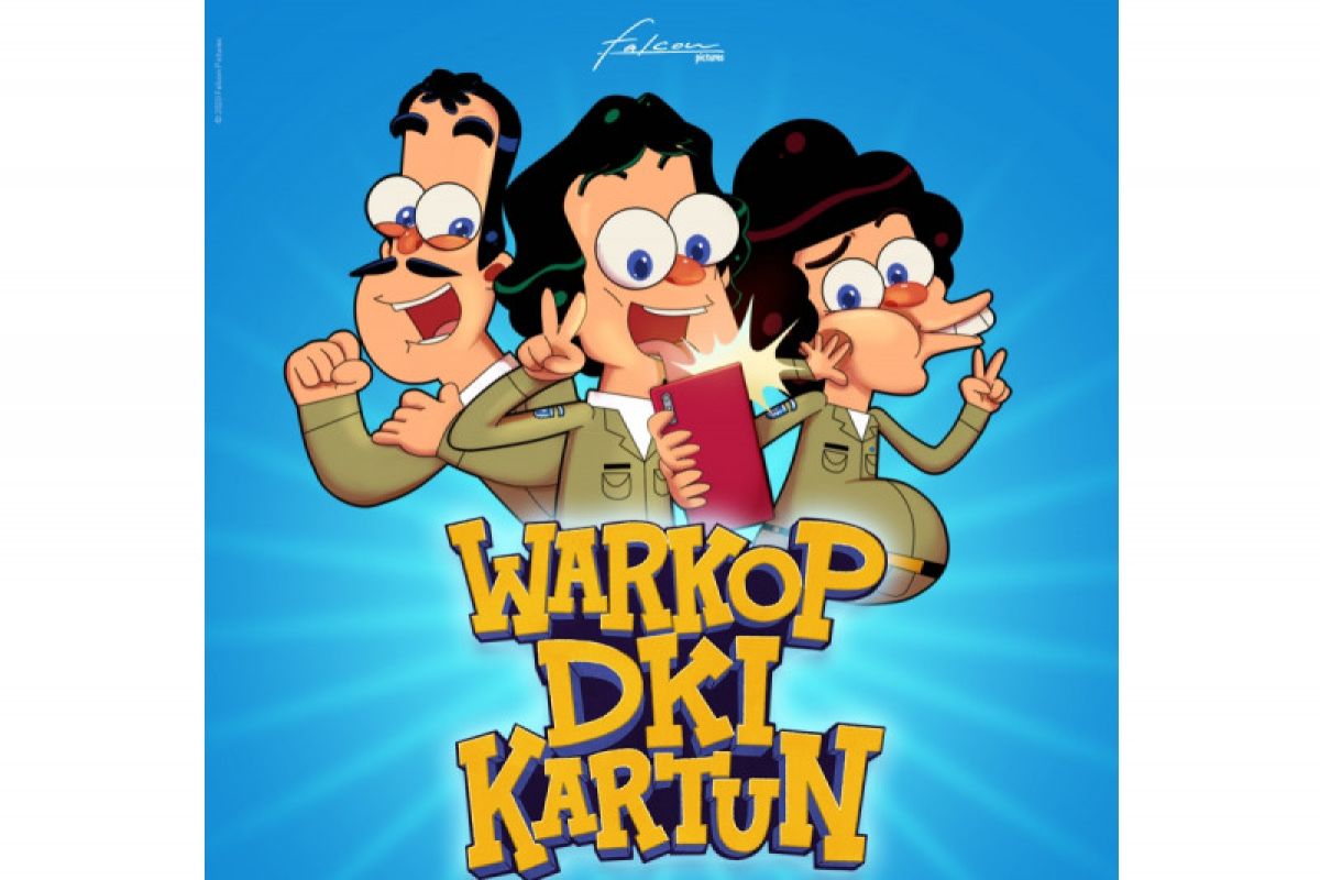 Ini pembuktian trio komedian legendaris lewat serial kartun Warkop DKI