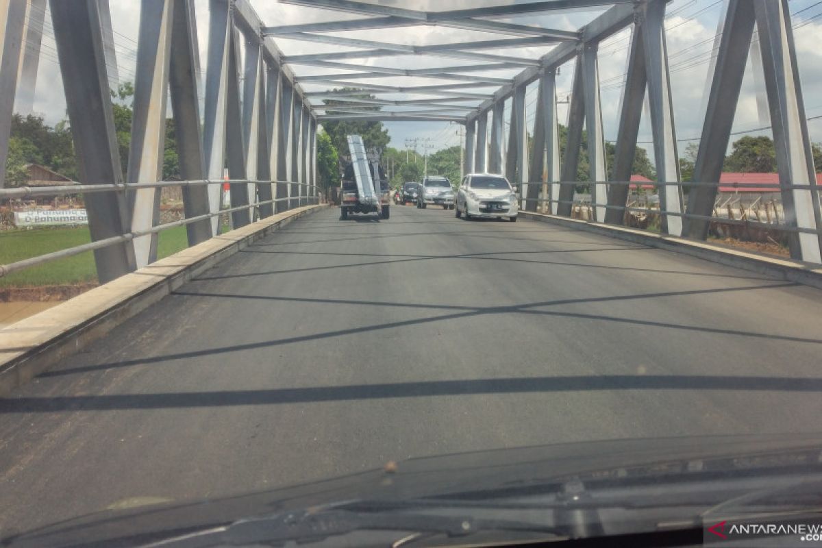 Jembatan Tabanio II Kelurahan Pabahanan sudah berfungsi