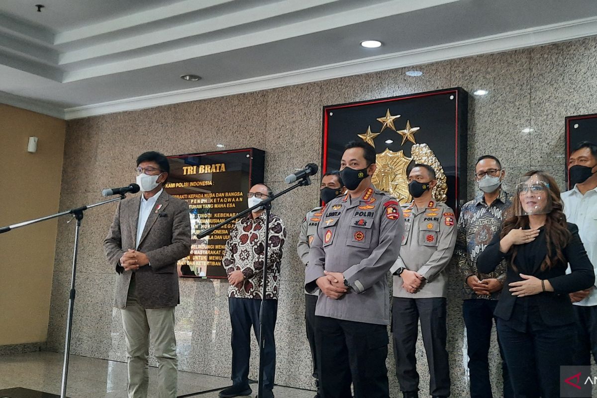 Kapolri dan Menkoinfo bahas pembangunan infrastruktur TIK di daerah 3T