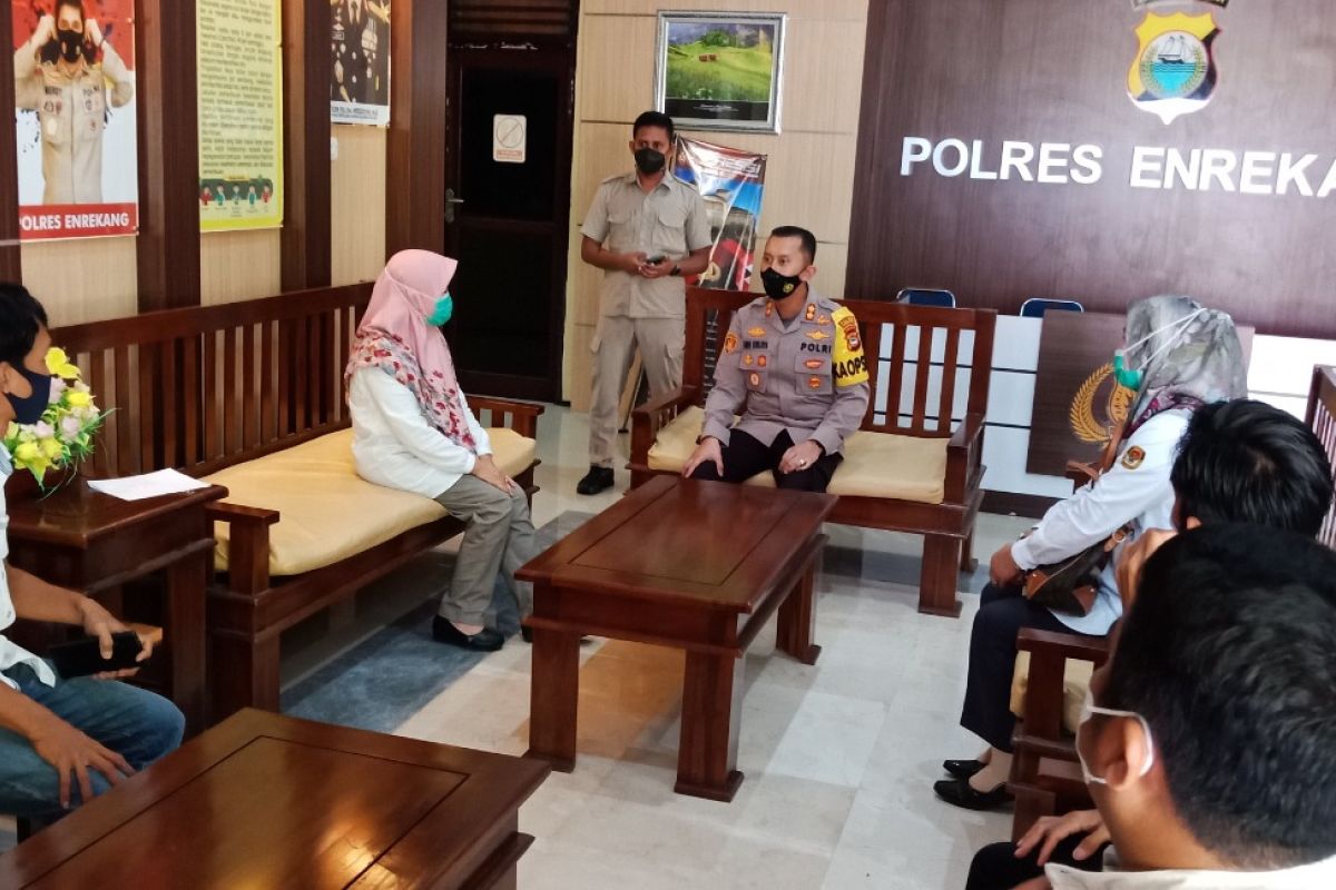 KPU dan Polres Enrekang bersinergi maksimalkan PDPB