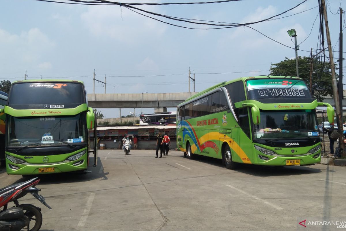 Terminal Lebak Bulus catat kenaikan pemudik hingga 115 persen