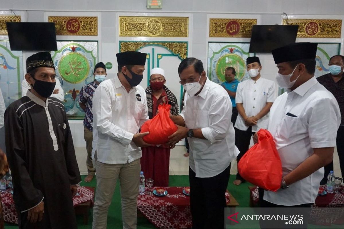 Wabup Buleleng puji pelaksanaan protokol kesehatan Masjid Jami' Singaraja