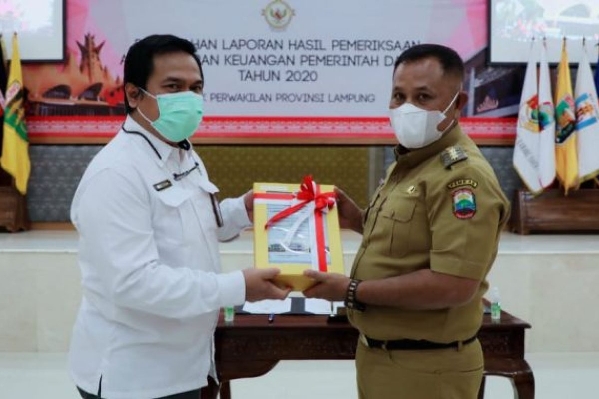 Kabupaten Lampung Selatan raih WTP lima kali berturut-turut