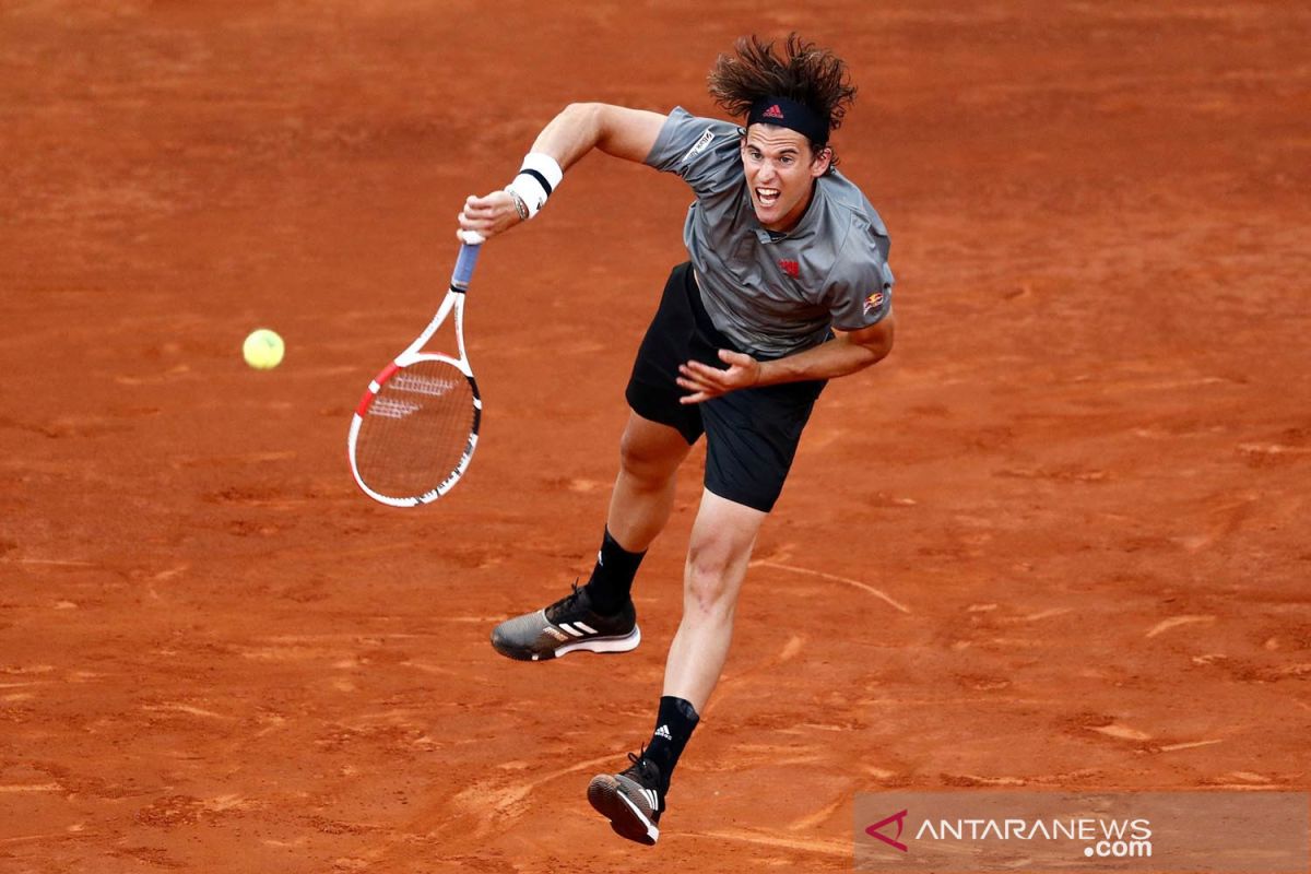 Kondisi lapangan untungkan Thiem menuju perempat final Madrid Open