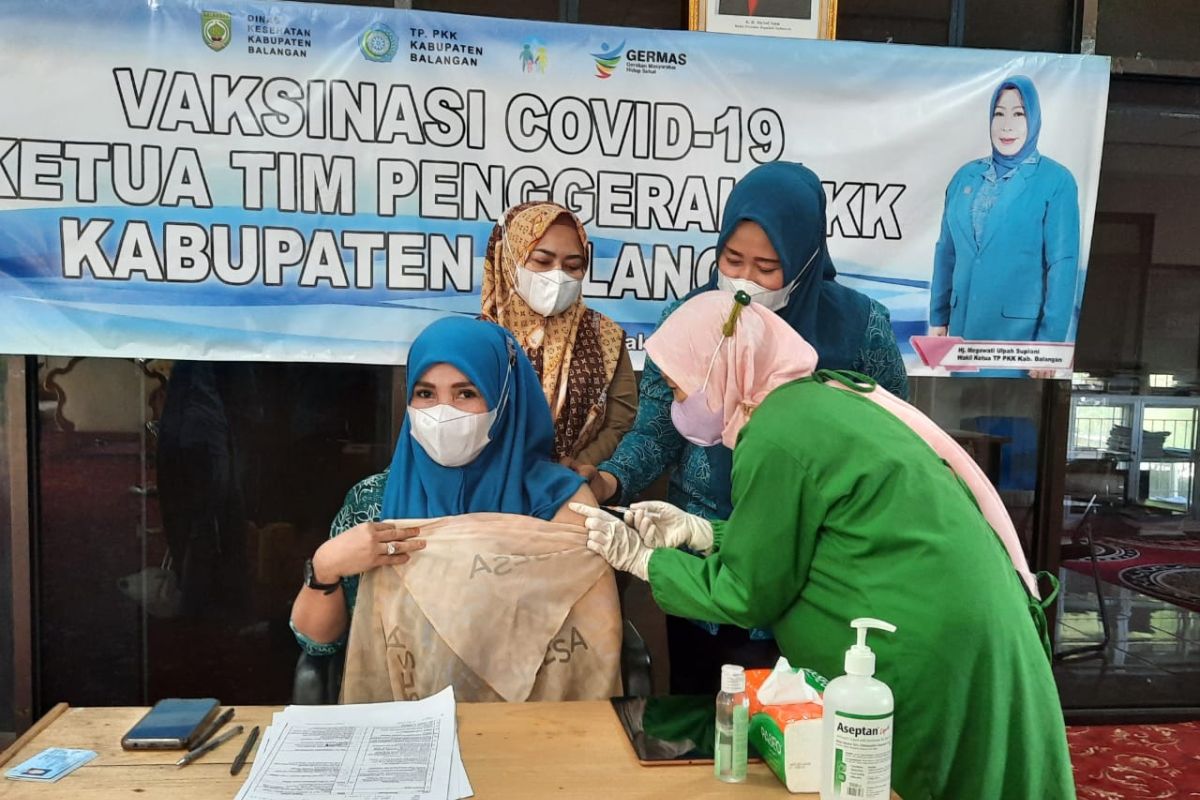 TP PKK Kabupaten Balangan laksanakan vaksinasi COVID-19