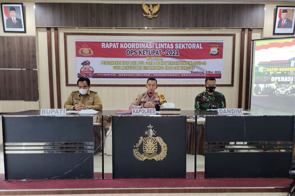 Polres Enrekang gelar rakor antisipasi peningkatan COVID-19