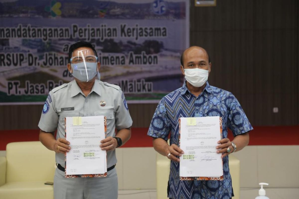 PT. Jasa Raharja Maluku  - RSUP Leimena kerja sama jaminan layanan kesehatan