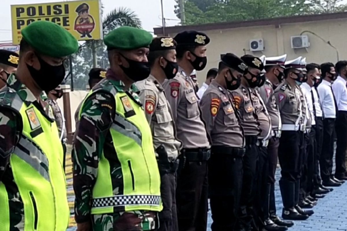 200 personel gabungan amankan  Lebaran di Mesuji