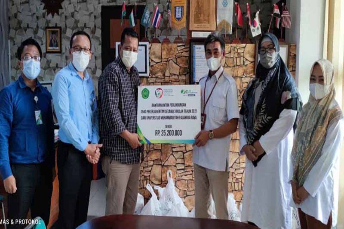 UMPR berikan bantuan iuran BPJS Ketenagakerjaan bagi pekerja rentan