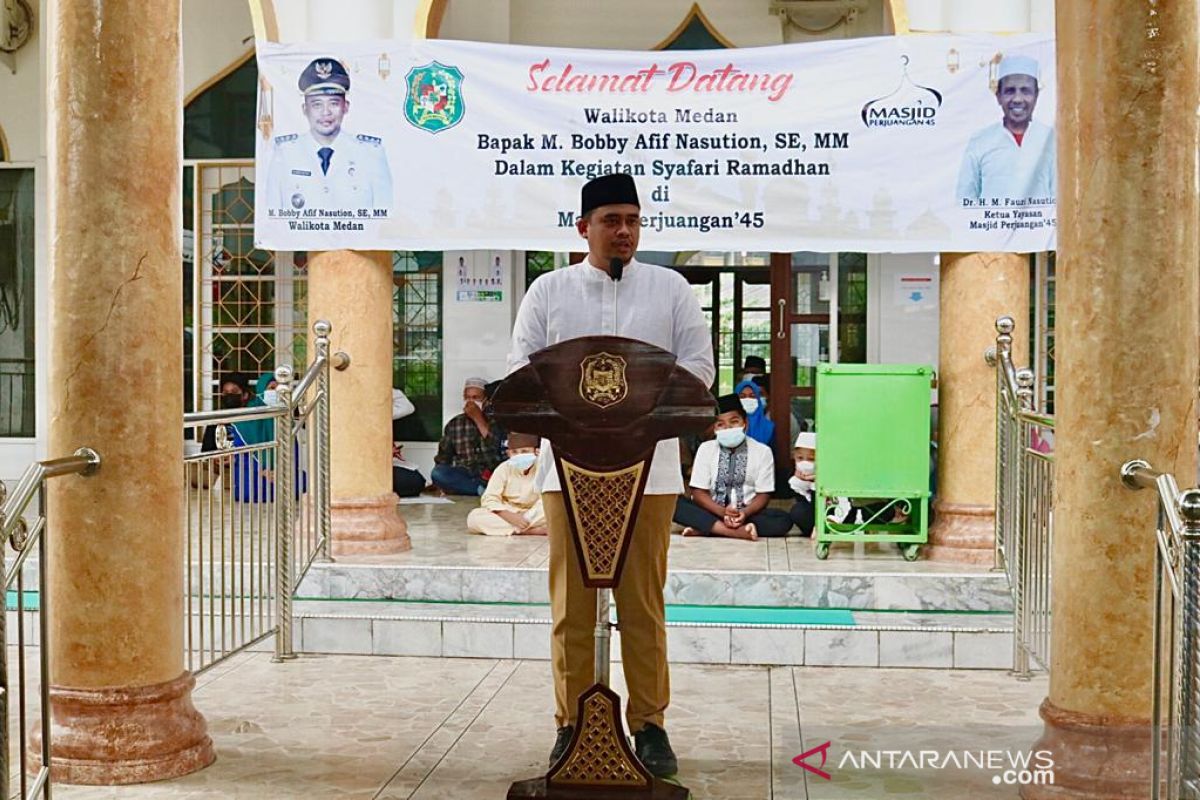 Pemkot Medan: Takbiran dan shalat id di masjid wajib patuhi prokes