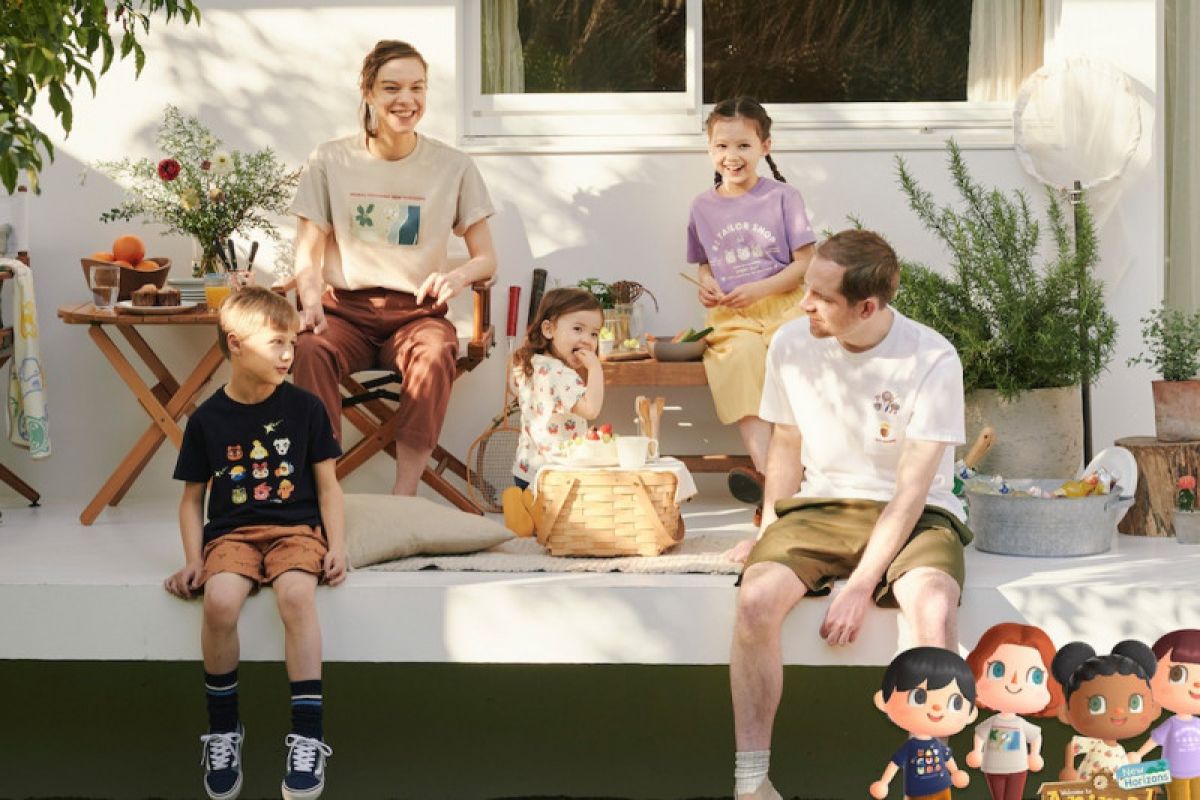 Game Nintendo "Animal Crossing: New Horizons" hadir di kaus Uniqlo