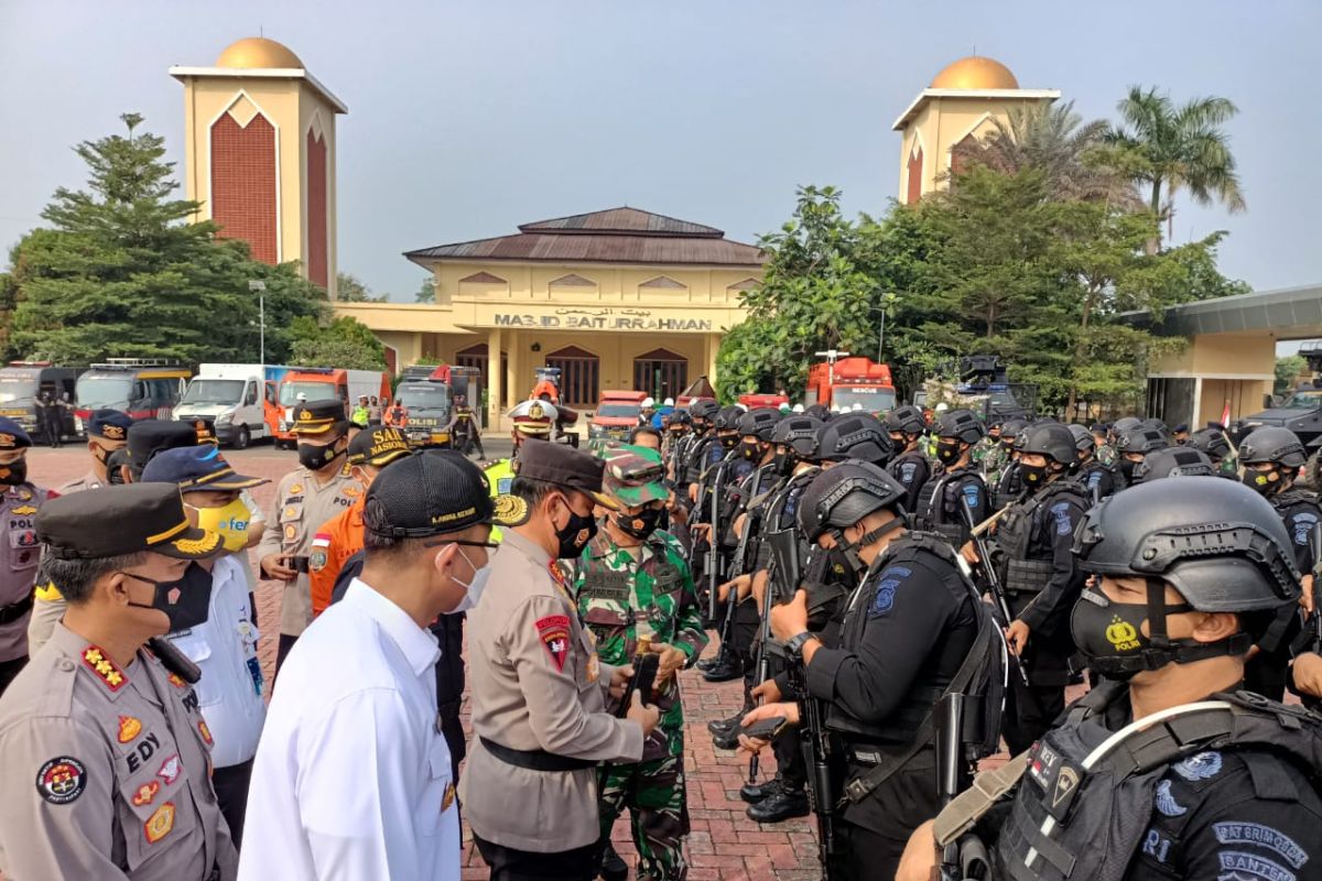 19 pos pengamanan disiapkan Polda Banten selama Operasi Ketupat Maung 2021