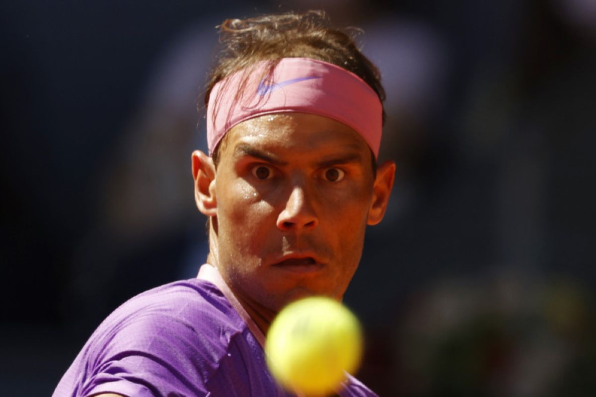 Nadal menuju perempat final Madrid Open untuk ke-15 kalinya