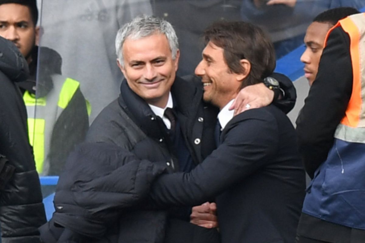 Conte bahagia bisa kembali bertemu Mourinho di Serie A