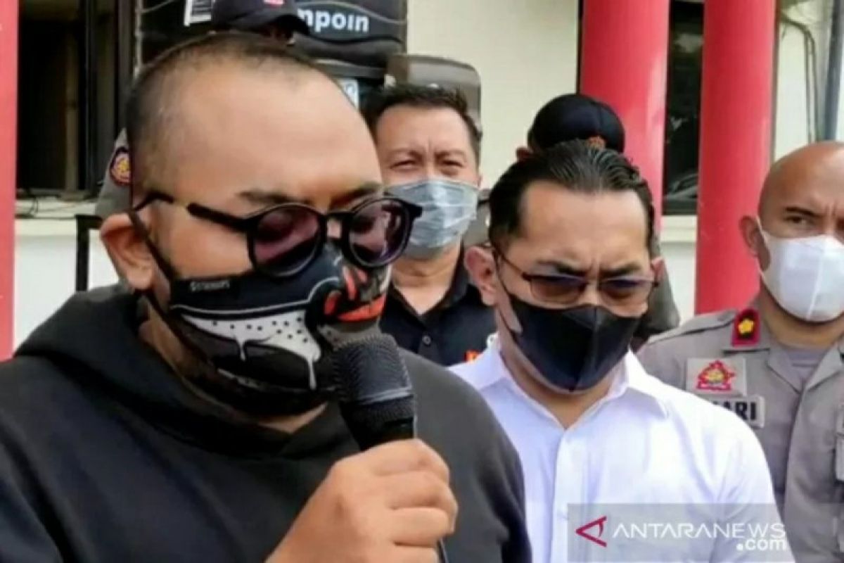 Buat konten orang bermasker goblok, akhir diamankan polisi