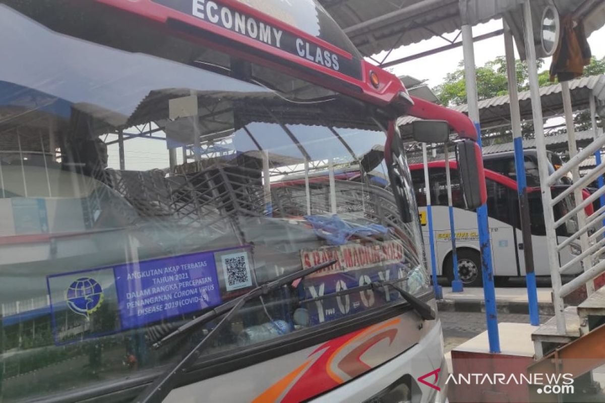 Bus AKAP - AKDP  di   Teminal Purabaya diizinkan beroperasi angkut penumpang non-mudik