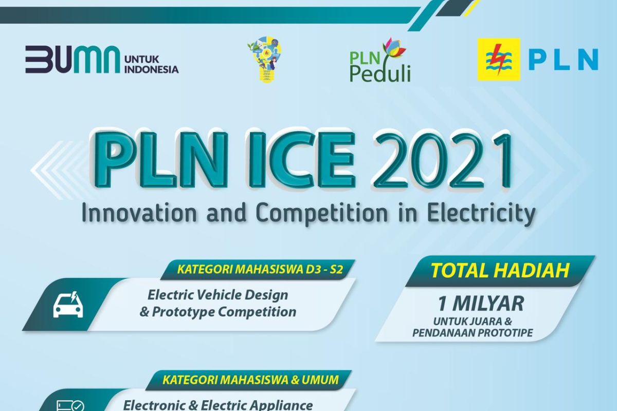 Kompetisi inovasi PLN berhadiah satu miliar ditutup 24 Mei, buruan daftar