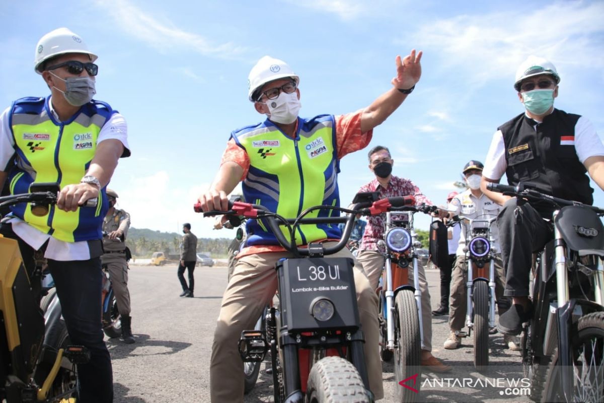 Sandiaga: Jumlah penonton World Superbike Mandalika akan disesuaikan