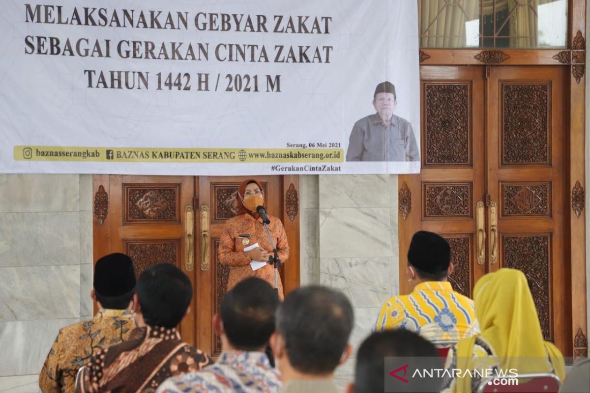 Dukung penuh Baznas, Gebyar Zakat Kabupaten Serang capai Rp2,6 M