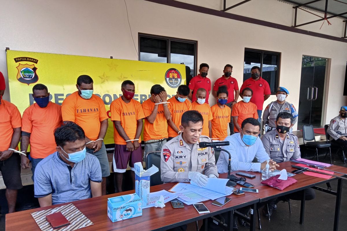 Polres Sorong Kota rilis lima kasus kejahatan menonjol