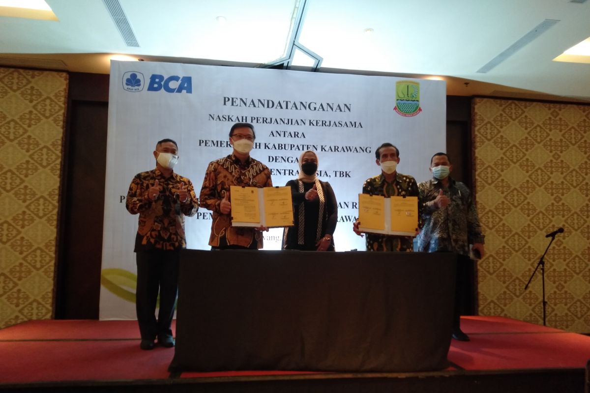 Pemkab Karawang gandeng BCA untuk pembayaran dan penerimaan PBB