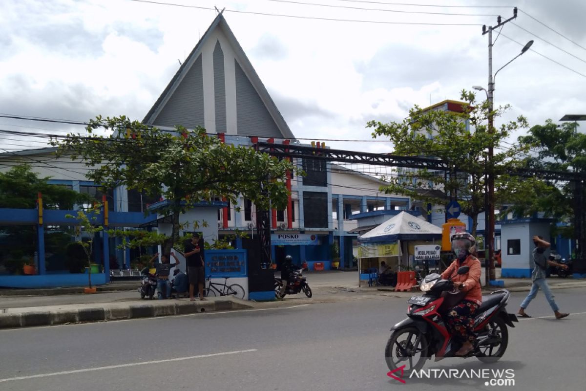 Terminal KM-6 Banjarmasin sepi imbas larangan mudik efektif hari ini