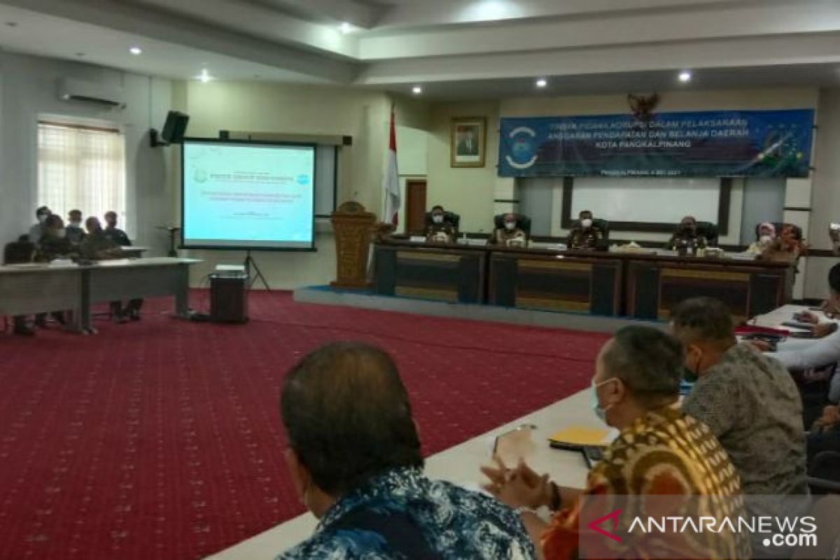 Walikota Pangkalpinang apresiasi Kejati gelar FGD cegah korupsi