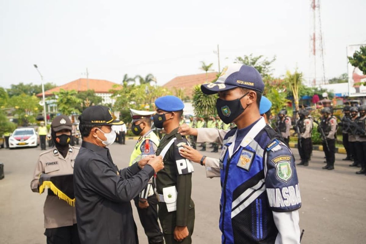 Polres Madiun Kota siagakan lima posko Lebaran 2021