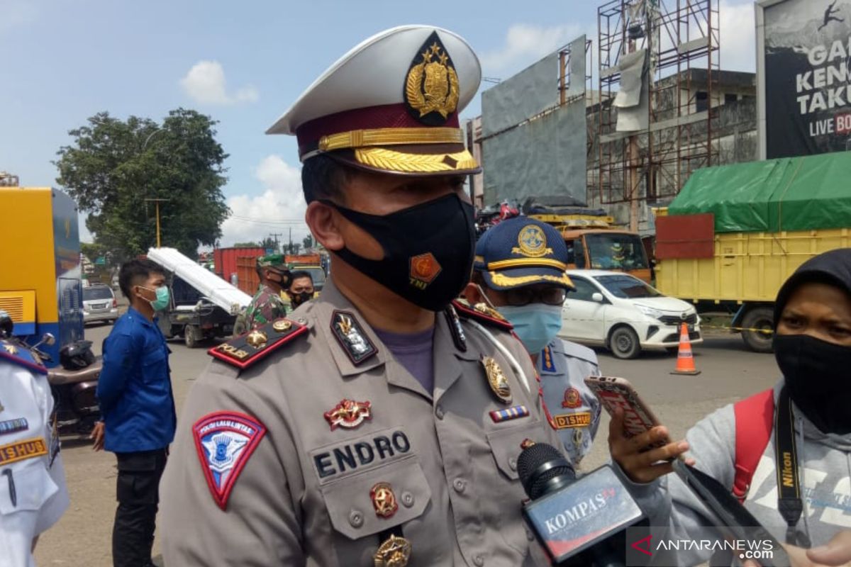 Penyekatan di posko KM 12 dan Nilakandi jadi fokus utama di Palembang