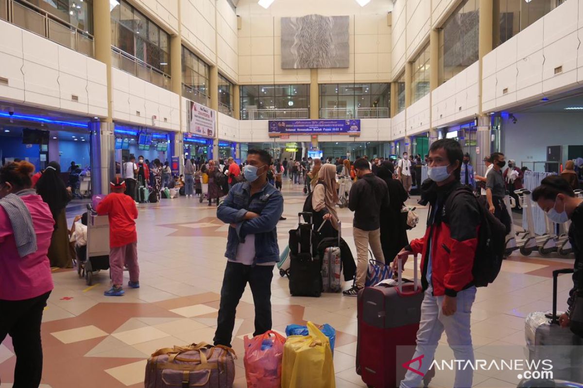 Terdapat lonjakan penumpang di Bandara Hang Nadim