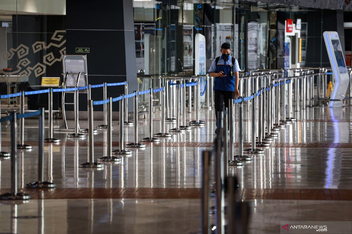 AP II : Peniadaan mudik berjalan, penerbangan turun 90 persen