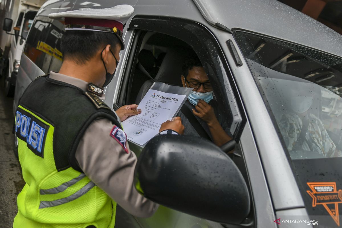 Ketatnya pengawasan jalur mudik